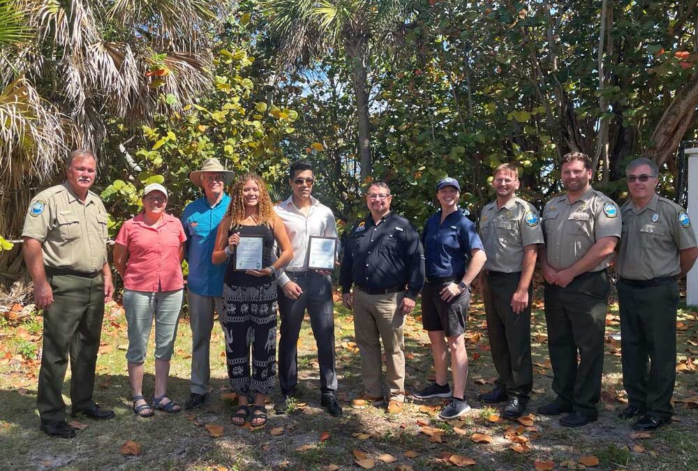 MacArthur Beach State Park Volunteers Recognized At District 5 Volunteer Appreciation Day