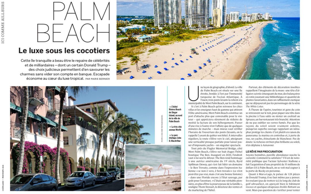Palm Beach Luxury Under the Coconut Trees