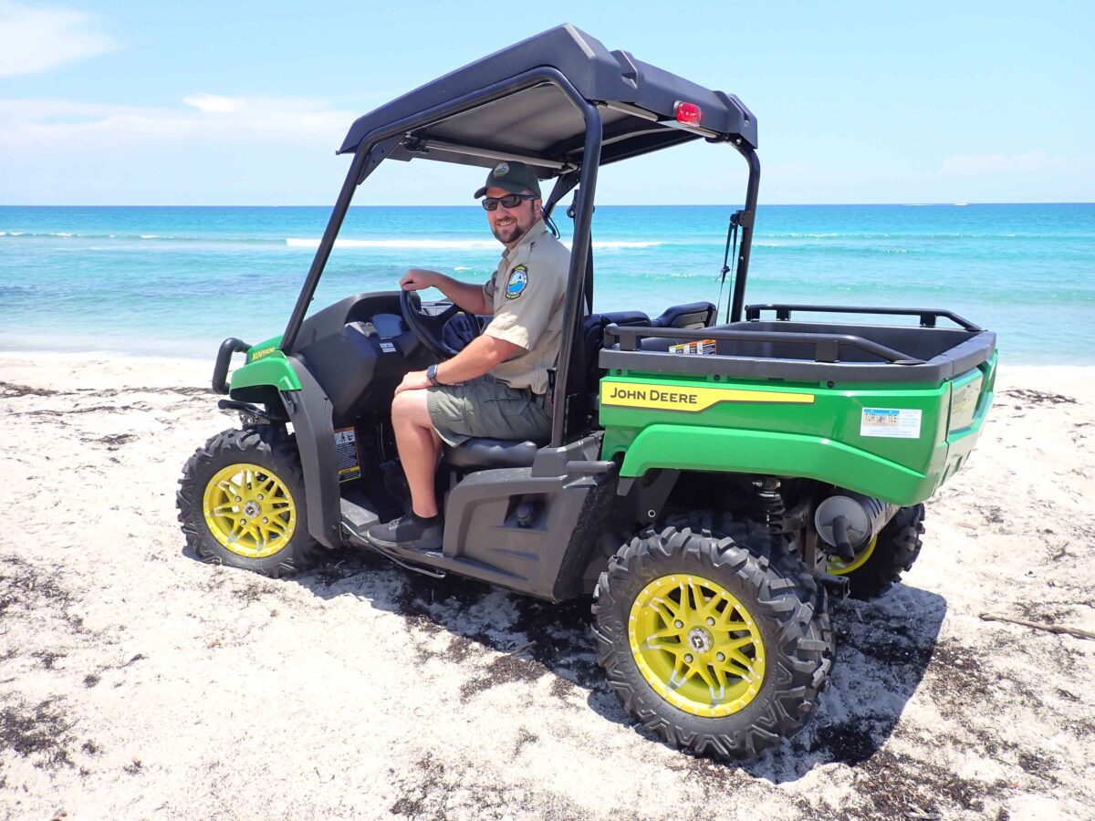 MacArthur Beach State Park Receives UTV For Sea Turtle Data Collection