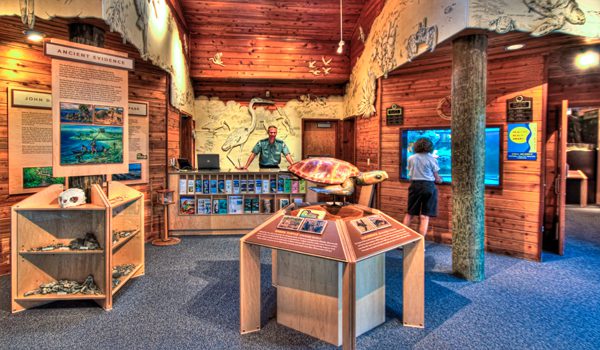 Opened in Spring of 2012, the all new Visitor's Center is a great way to begin you day at the Park.